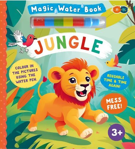 Buddy and Barney Magic Water Book - Jungle (Hardback)
