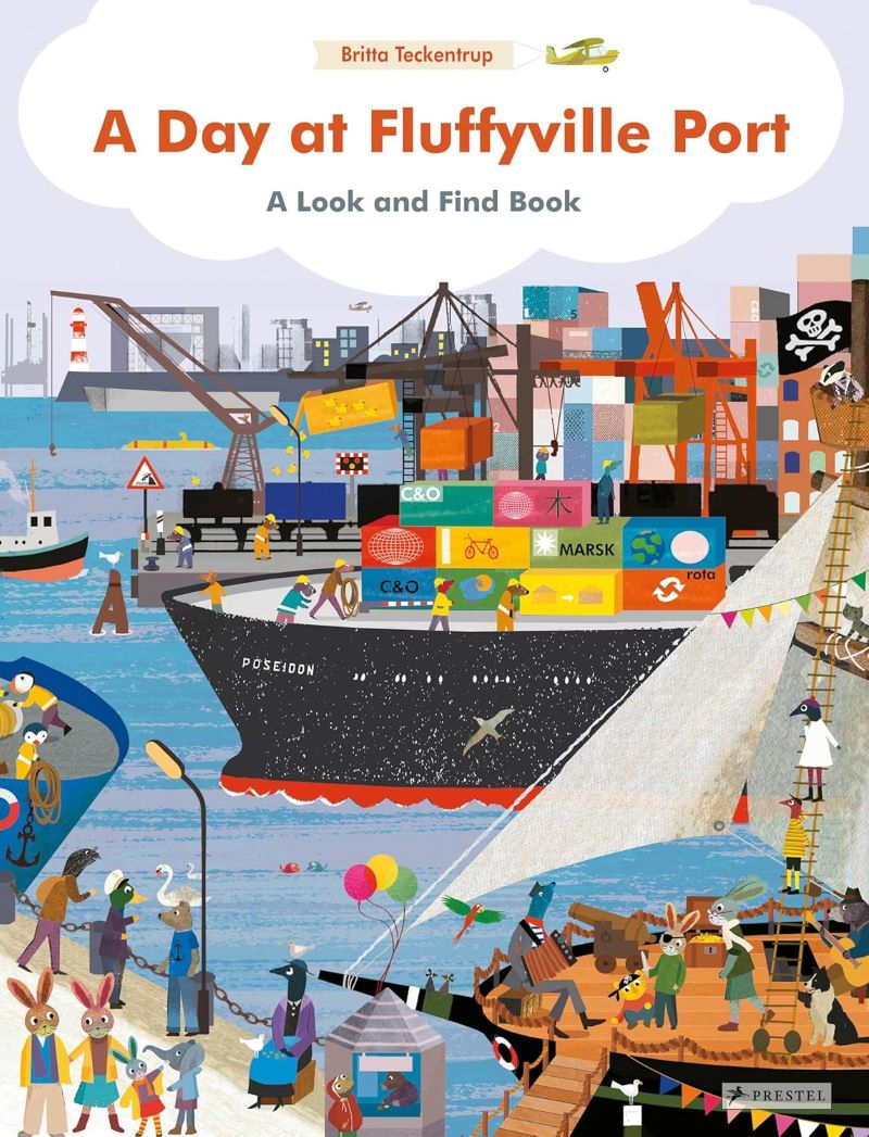 Day at Fluffyville Port: A Look and Find Book