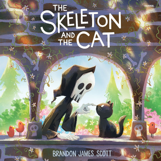 Brandon James Scott the Skeleton and the Cat (Hardback)