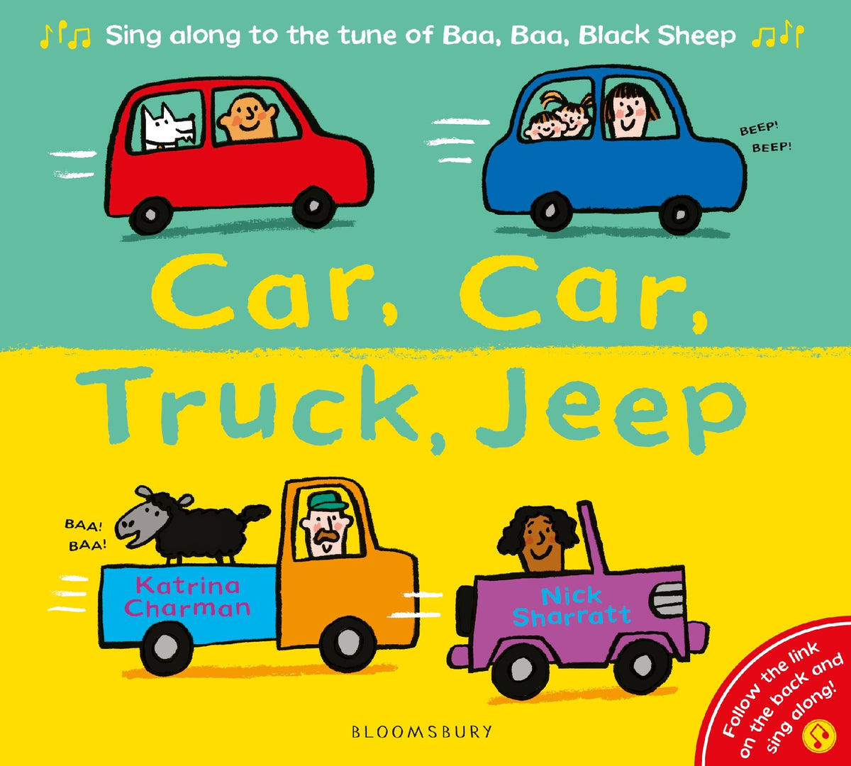 Car, Car, Truck, Jeep (Board Book)