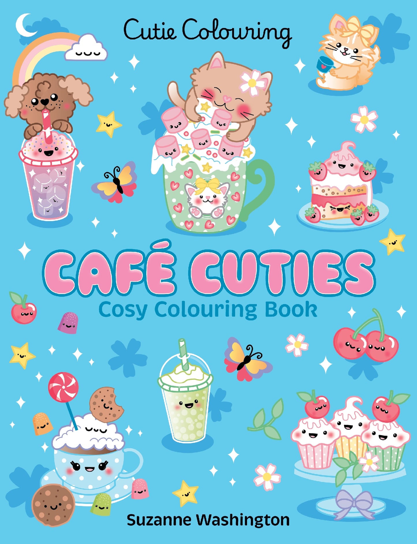 Cafe Cuties: Cosy Colouring Book (Cutie Colouring)
