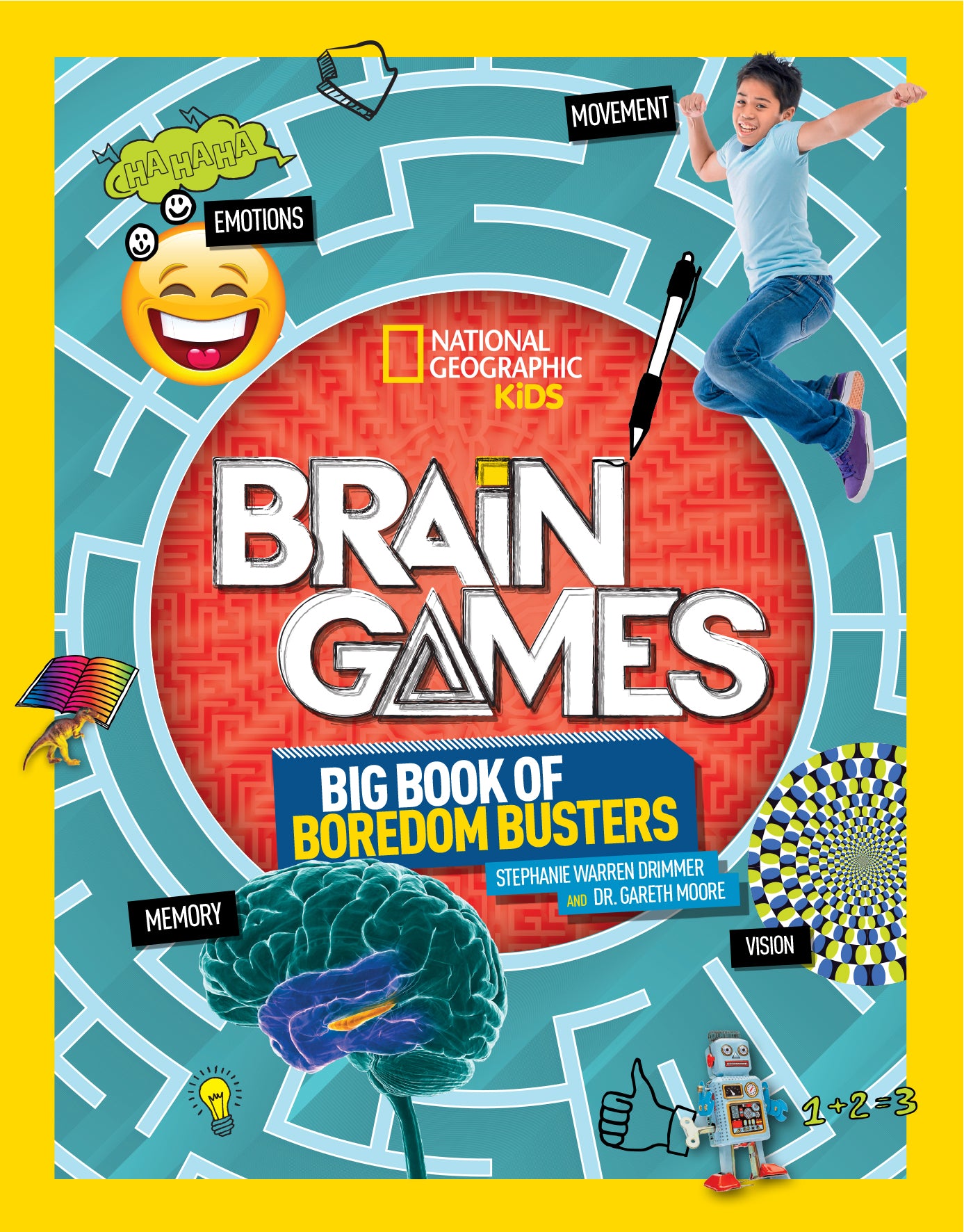 Brain Games: Big Book of Boredom Busters (National Geographic Kids: Disney)
