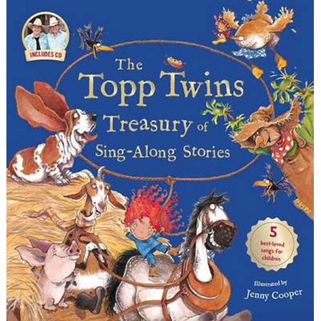 The Topp Twins Treasury of Sing-Along Stories (Hardcover) Jenny Cooper [New] [Hardcover]