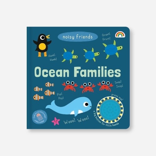 Stephen Barker Noisy Friends - Ocean Families (Board Book)
