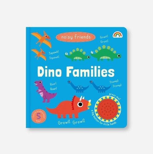 Philip Dauncey Noisy Friends - Dino Families (Board Book)