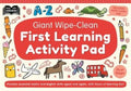 Giant Wipe-Clean First Learning Activity Pad (Paperback)